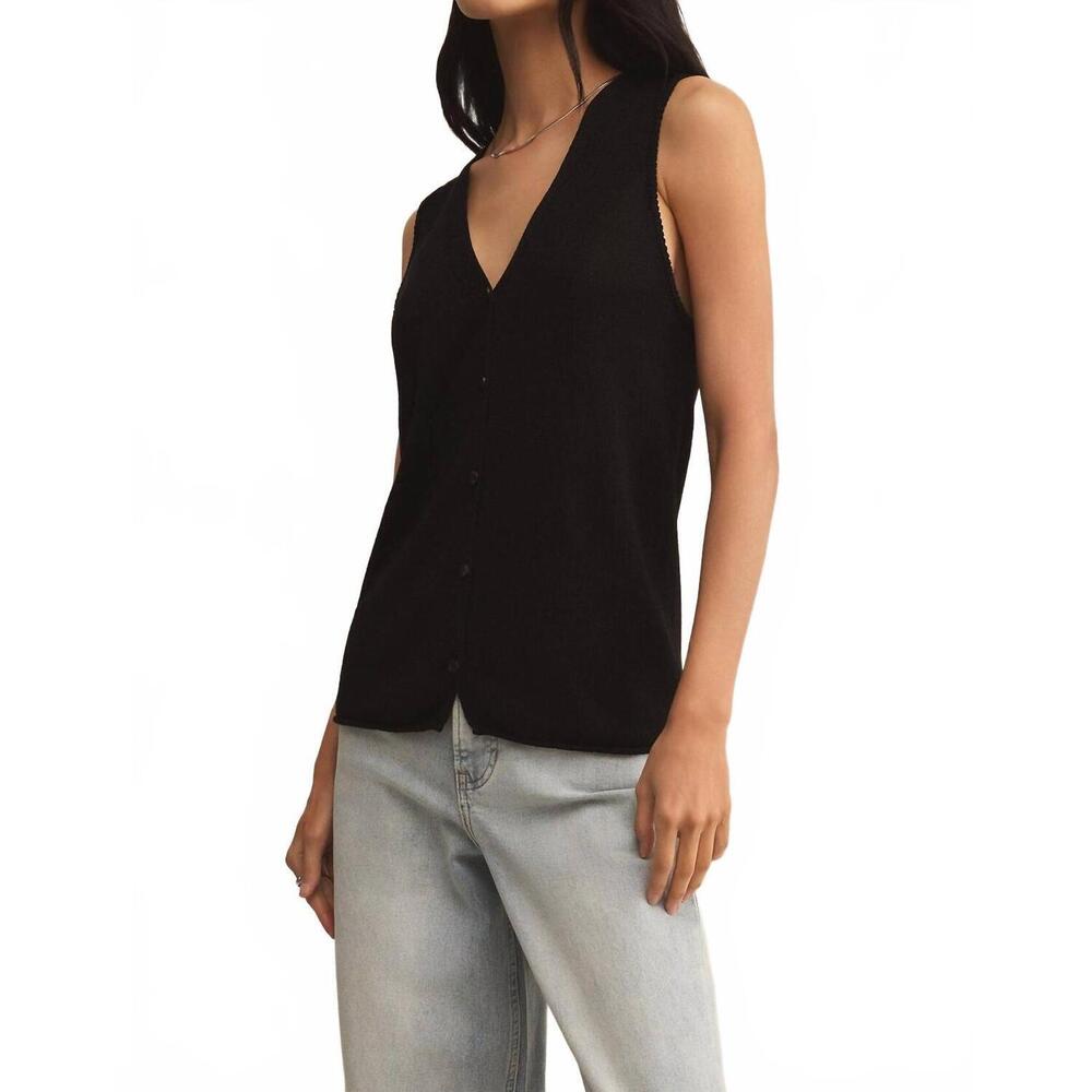 NEW Z SUPPLY wanderlust sweater vest in grinning - Picture 4 of 5